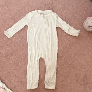 Kyte BABY Cream Kids One Piece Footie